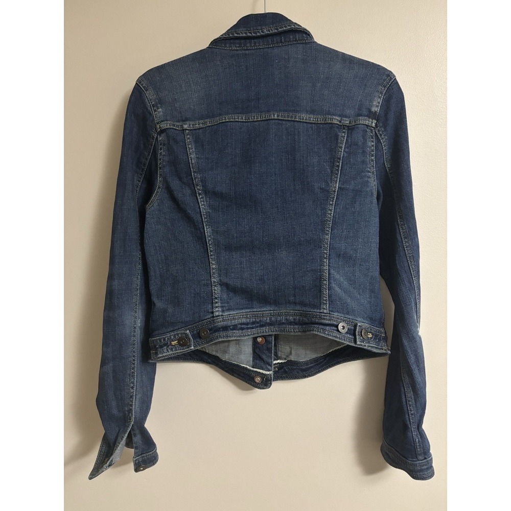 Anthropologie Pilcro & The Letterpress Classic Denim Jean Jacket Women's Small - Picture 5 of 14
